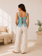 Linen Back Tie Top Sewing Pattern
