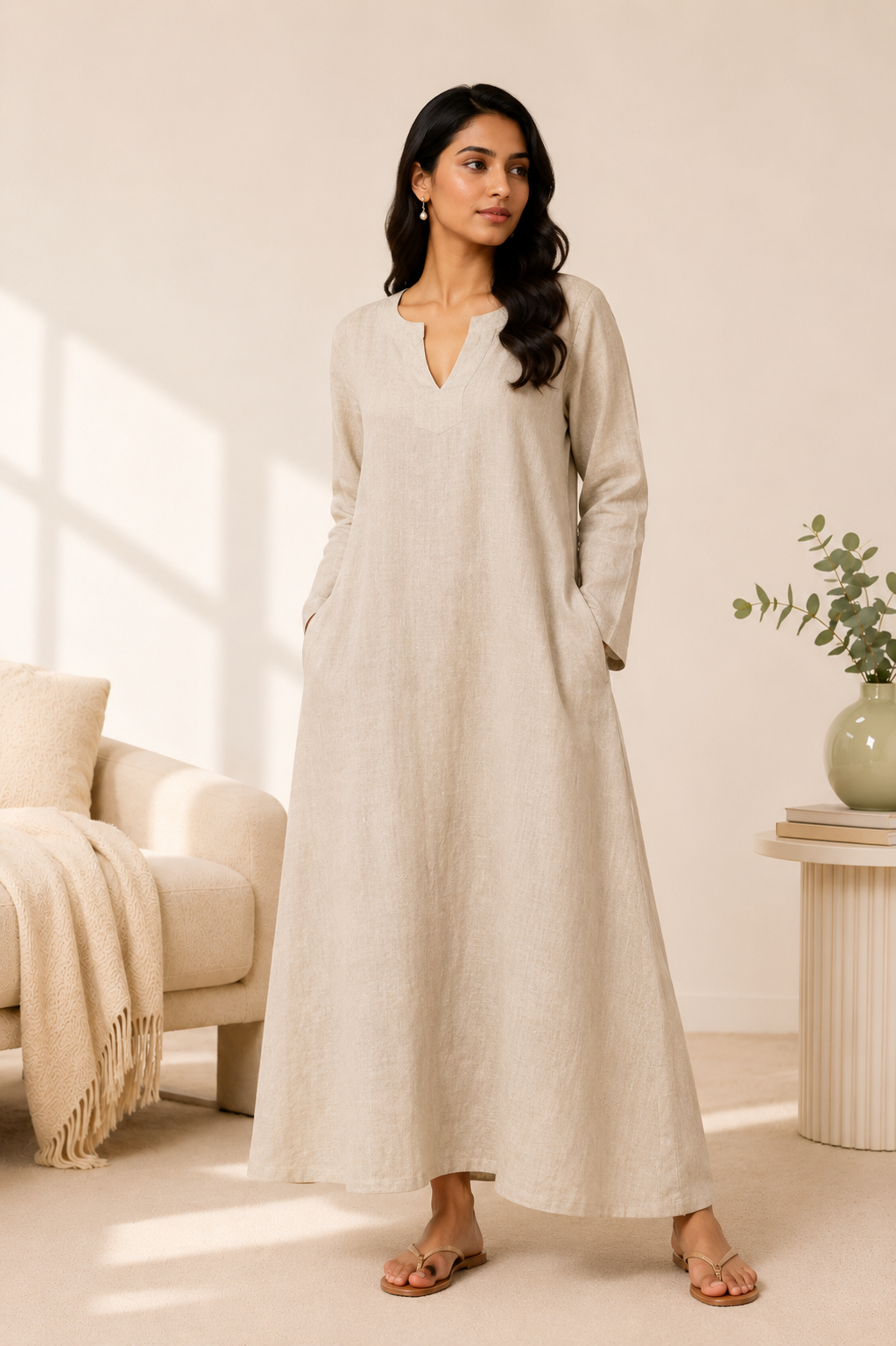 Kaftan Sewing Pattern Relaxed Summer dress