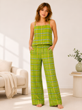 Women’s Pajama Pants & Cami Top Sewing Pattern, Relaxed Fit Lounge Set Pdf