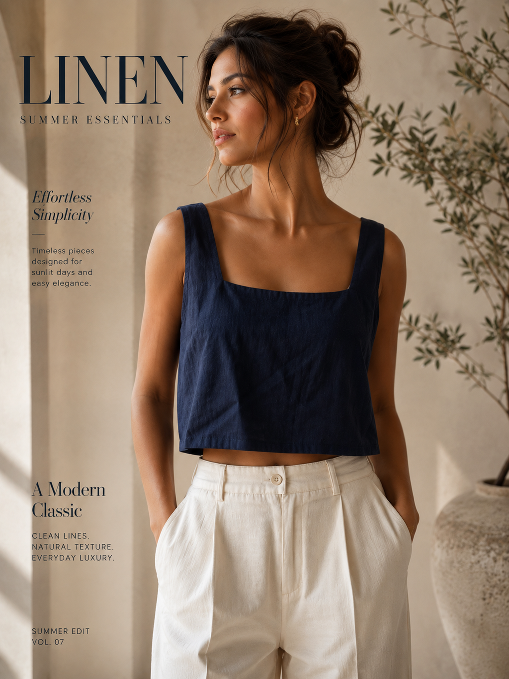 Square Neck Sleeveless Top Free Sewing Pattern