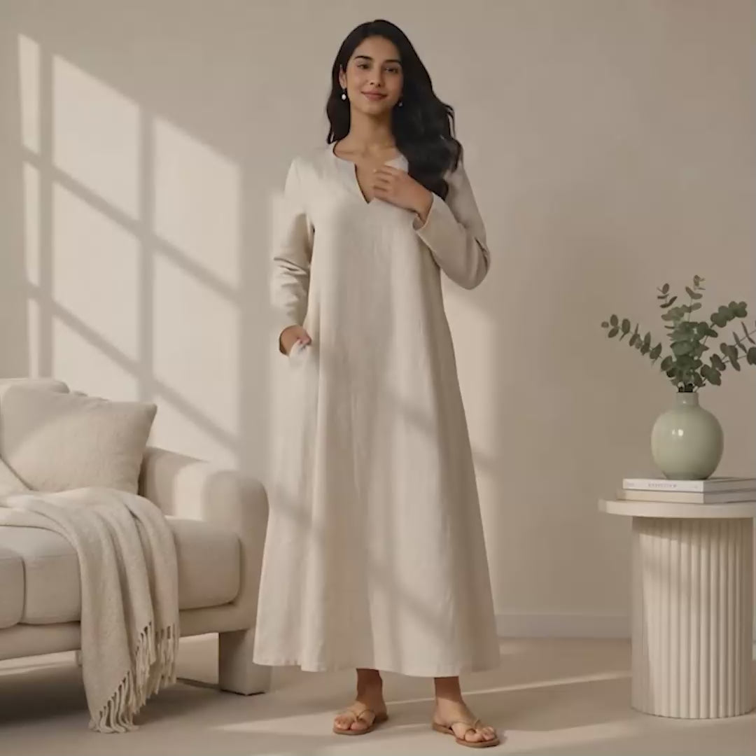 Kaftan Sewing Pattern Relaxed Summer dress